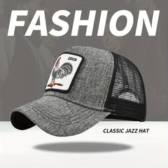 Animal Print Baseball Cap Sun Visor Trucker Hat for Running Golf Beach