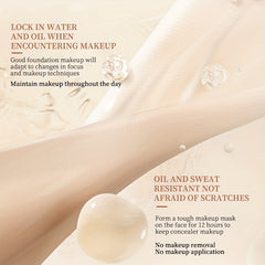 Waterproof Full Coverage Concealer Stick Long-lasting Sweat-proof Makeup