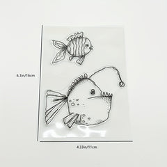 Animal Stamp Painting Tools DIY Scrapbook Decoration Silicone Clear Stamps