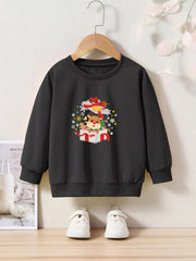 Christmas Surprise Reindeer Sweatshirt for Kids