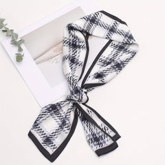 Small Tie Scarf & Weekend Casual Look