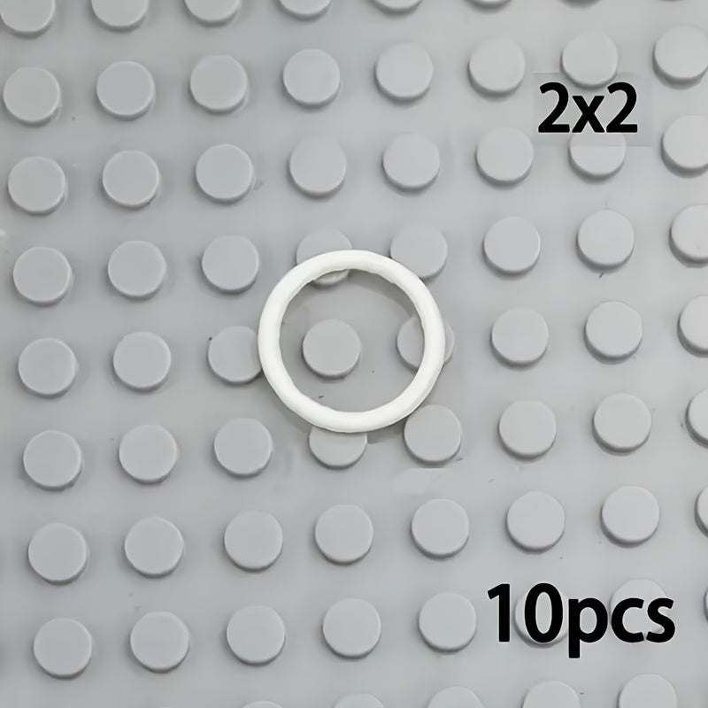 10pcs Rubber Bands for MOC Building Blocks Compatible with 85543 85544 85546