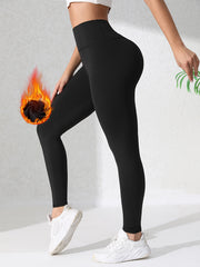 Women's Winter Fleece Lined Sports Leggings