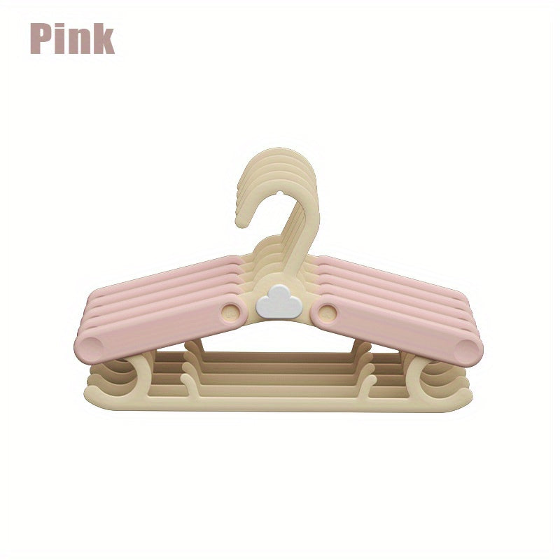 5pcs Cloud Children's Hangers for Baby Clothes