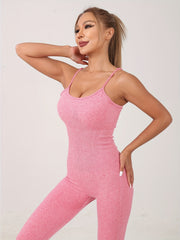 Sports Cami Jumpsuit Sleeveless Yoga Bodysuit Women's Activewear