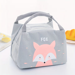 Insulated Lunch Bag Large Capacity Cartoon Pet Design