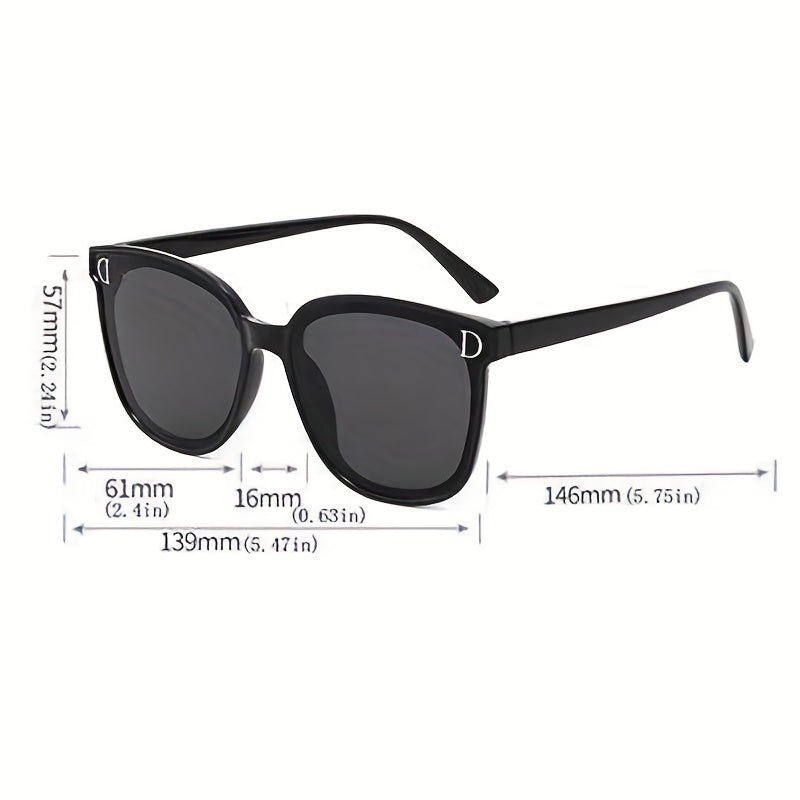 Cat Eye Sunglasses Square Frame Glasses Vintage UV400