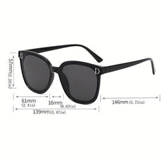 Cat Eye Sunglasses Square Frame Glasses Vintage UV400