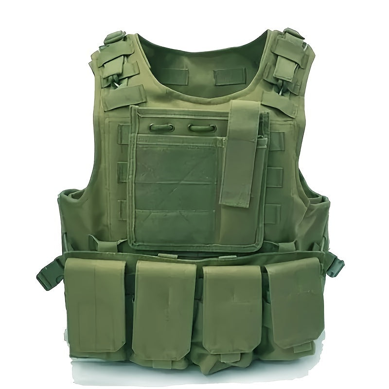 Adjustable Airsoft Vest Lightweight Oxford Cloth Training Vest