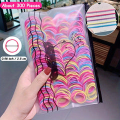 Colorful Hair Rope Ponytail Holders Hair Bands
