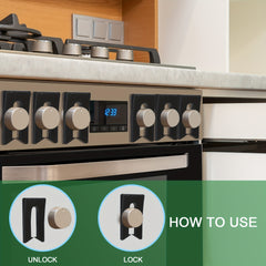 Gas Stove Child Safety Locks - Oven Knob Guard