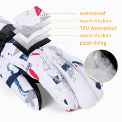 Warm Winter Cycling Gloves Thermal Insulated Windproof & Water Resistant