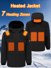 Keep Warm Heating Windproof Outdoor Jacket Women's Activewear