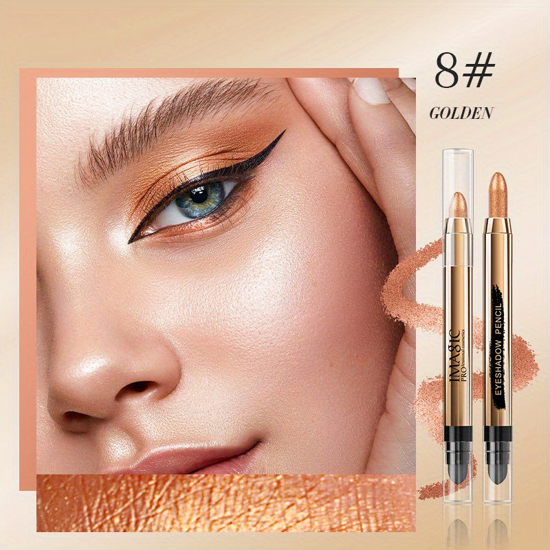 Pearly & Shimmer Eyeshadow Stick Waterproof Makeup