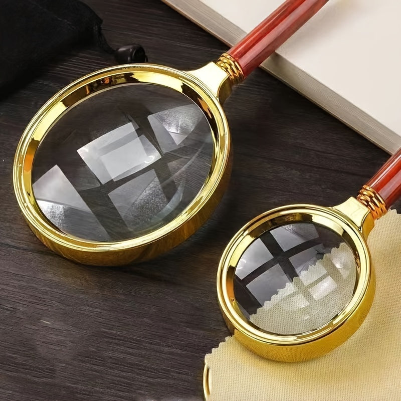 HD Magnifier Glasses, Large Diameter, Comfortable, Elderly Reading Aid