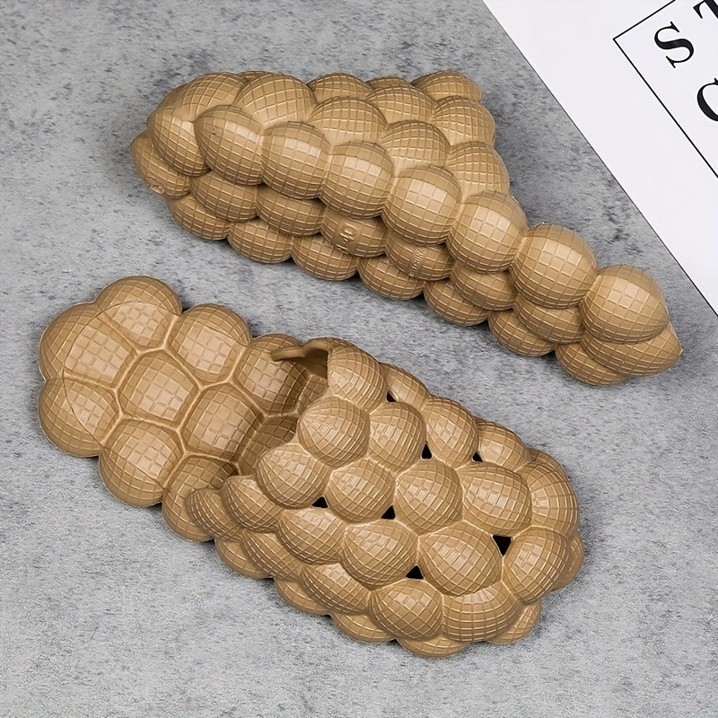 Men's Bubble Slides Assorted Colors Casual Walking Slippers