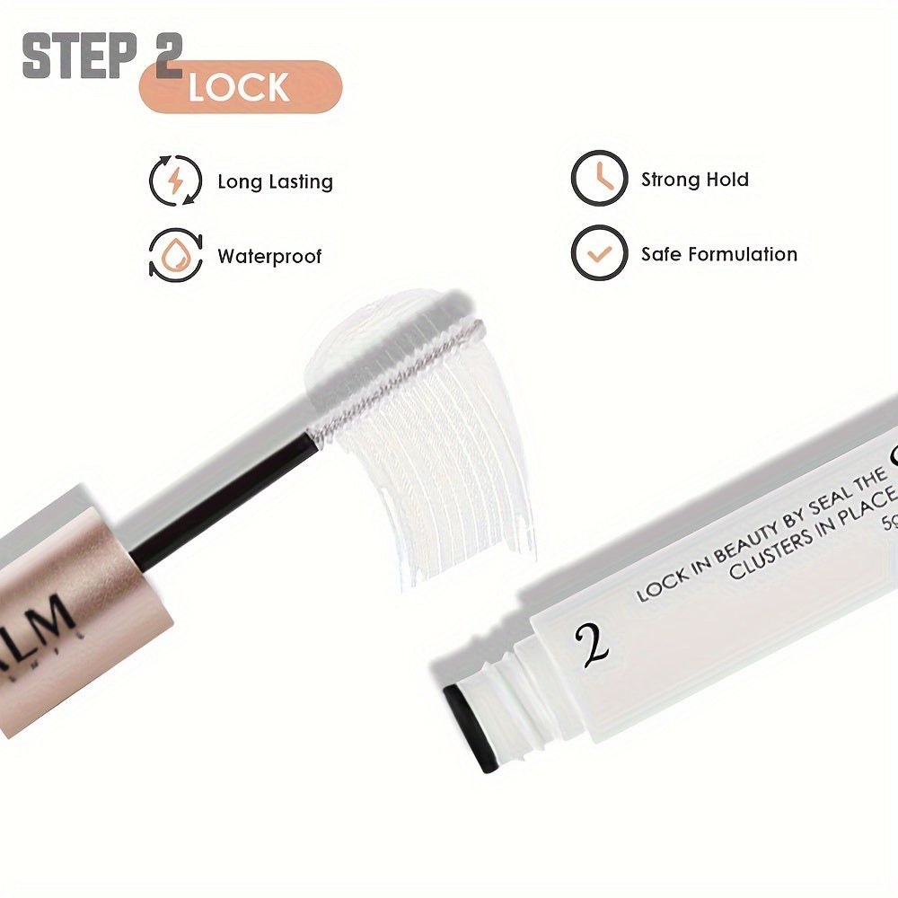 DIY Eyelash Extension Glue Clear Waterproof Strong Hold