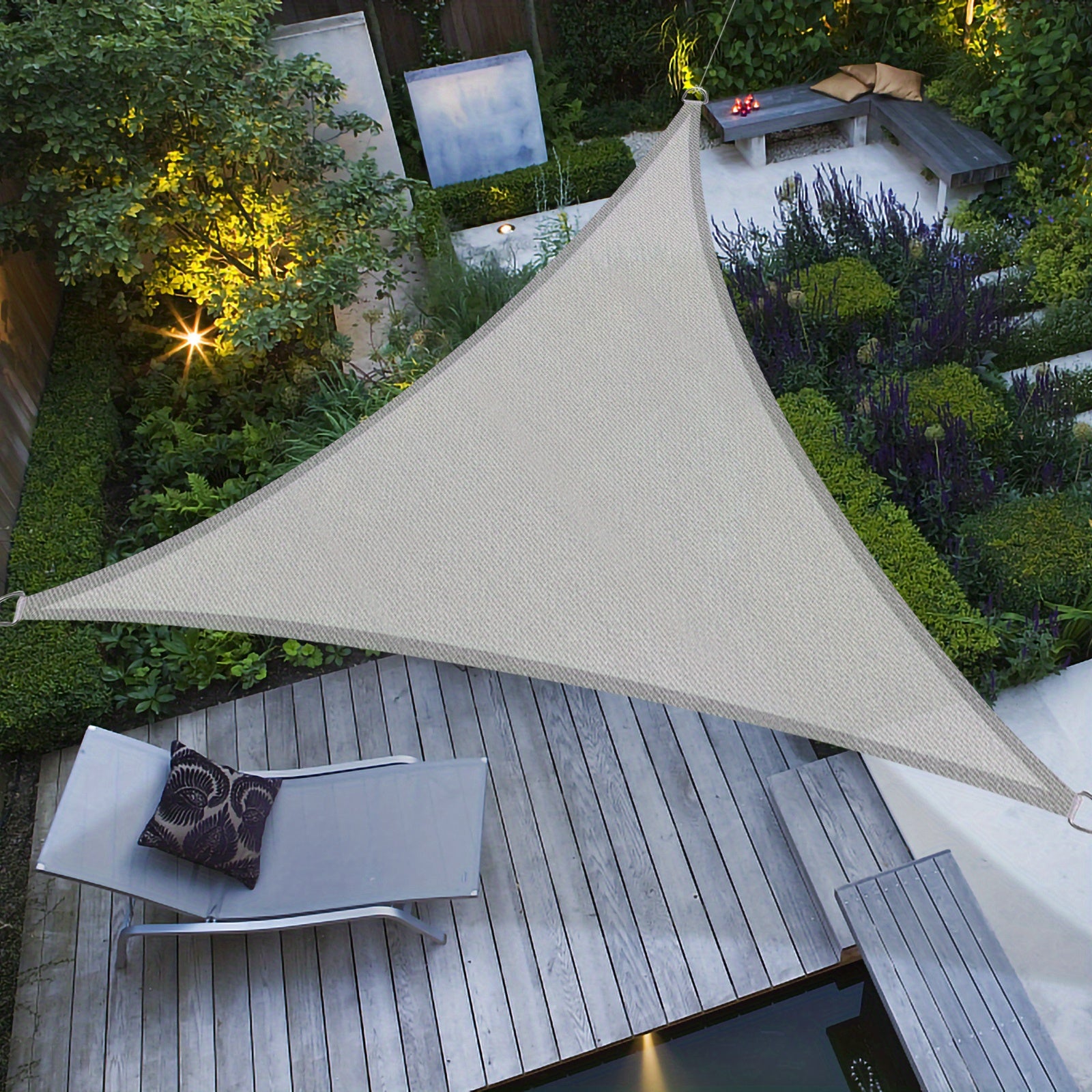 Sun Shade Sail Triangle Canopy Shades For Outdoor Patio Pergola Cover