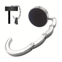 Portable Folding Hook Table Side Bag Hanger
