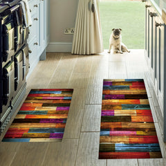 My Kitchen Printed Floor Mat Anti Slip Resistant Indoor Rug Home Decor