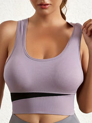 Sports Bra Workout Breathable Running Yoga Bra Women's Activewear