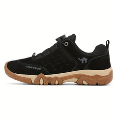 Men's Hiking Sneakers With Rotary Button Non Slip Outdoor Shoes