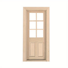 1:12 Dollhouse DIY Mini Door & Window Blank Material Gift