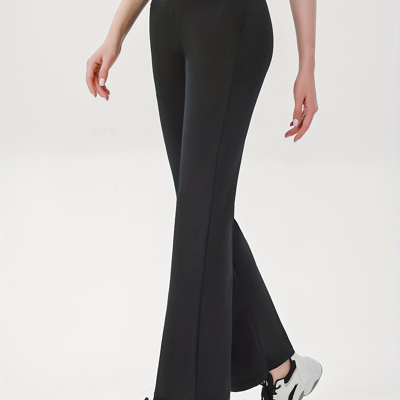 Tummy Control Bootcut Yoga Pants for Women Flattering Wide Leg Activewear