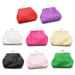 Sequin Coin Purse Key Bag Birthday Gift Clutch Bag Sequin Card Wallet