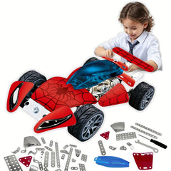 Metal Car Model Building Toys 166pcs Set for Kids
