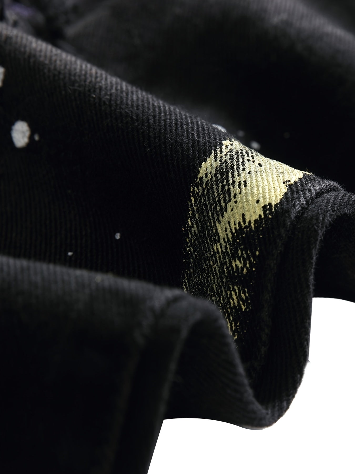 Men's Ripped Washed Jeans Streetwear Denim Pants