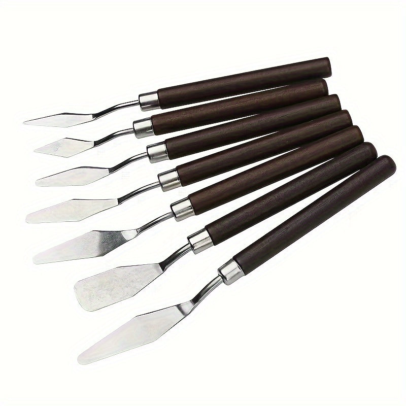 Painting Knives Acrylic Paint Palette Spatula Pour Painting Supplies