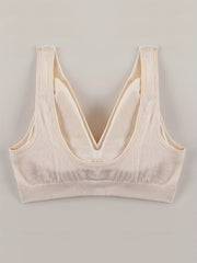 2pcs Wireless Stretch Bras Comfy & Breathable Women's Lingerie