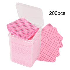 Lint Nail Polish Remover Wipes - Gentle & Effective Cleaning Pads