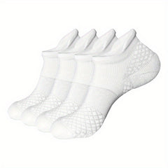 Men's Cotton Anti Slip Low Cut Socks Athletic Cushioned