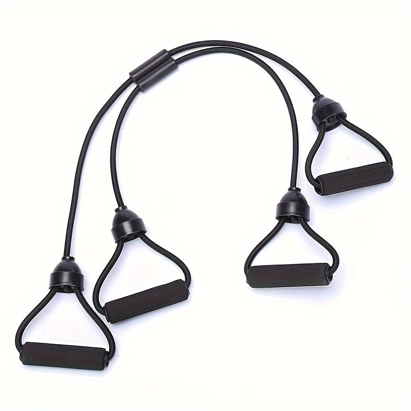 Yoga Stretching Strap 4 Handles Multifunctional Fitness Puller