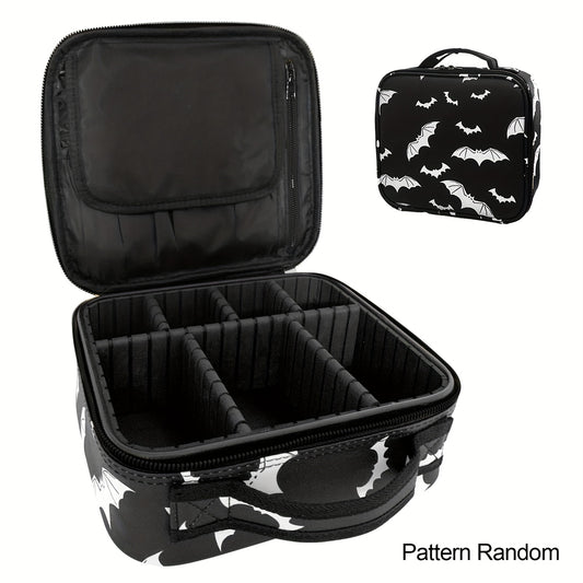 Bat Makeup Bag Travel Makeup Bag Bat Cosmetic Bag Portable Gothic Makeup Bag
