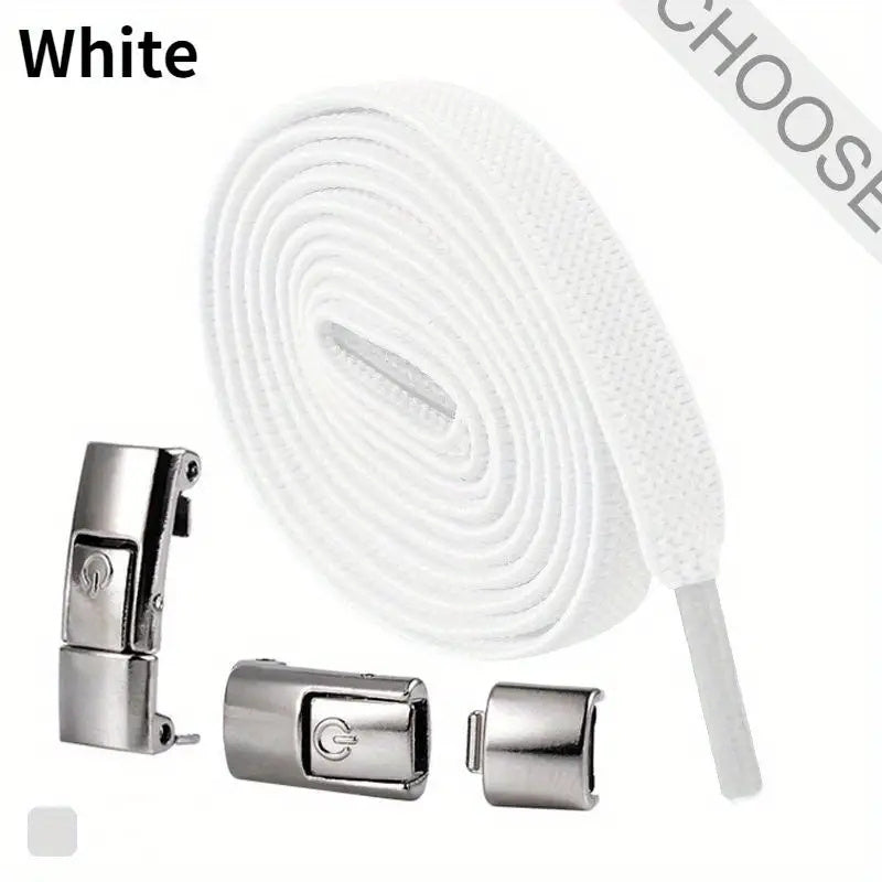 2pcs No Screws Required Elastic Laces for Sneakers