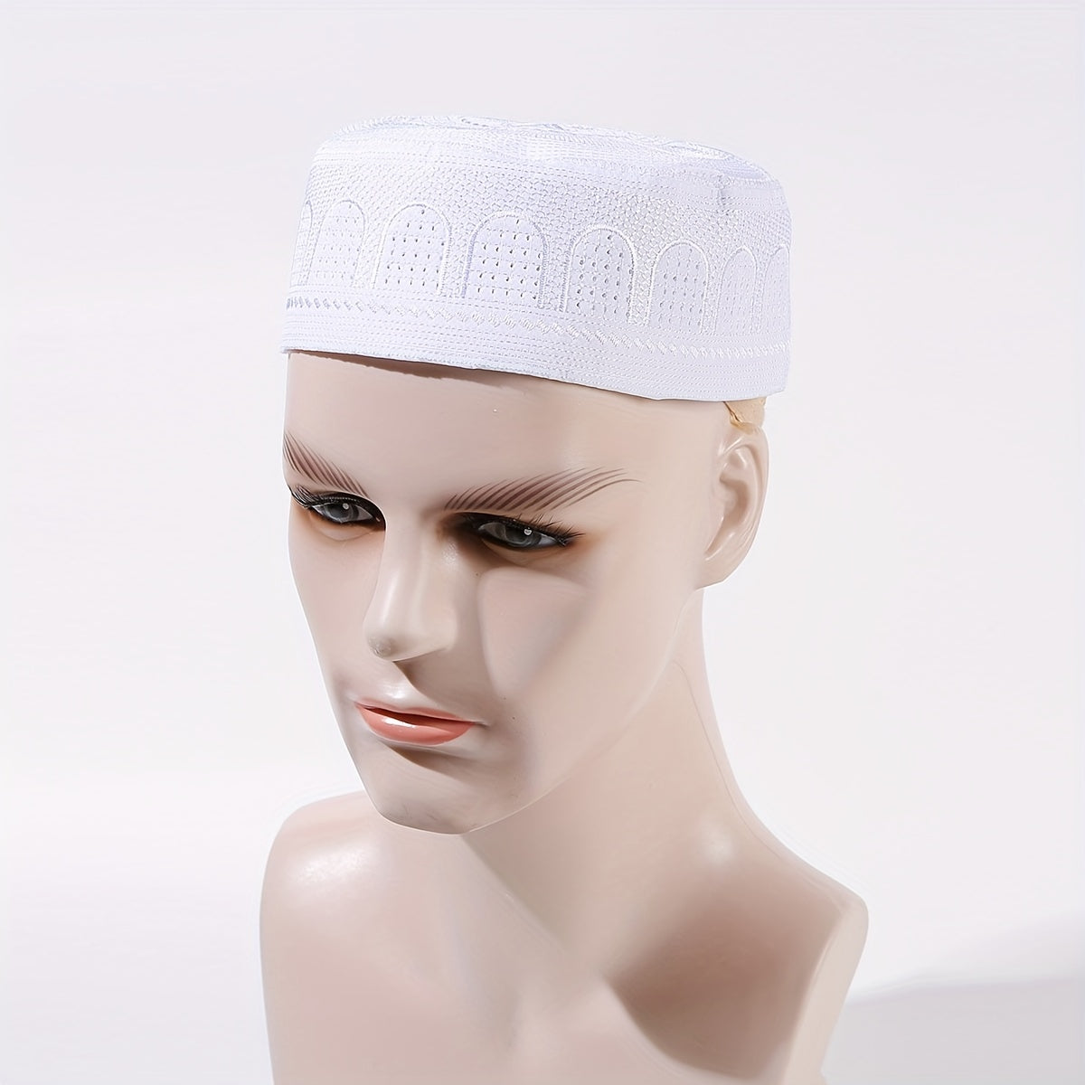 Muslim Men's Arabic Prayer Cap Beanie Hat