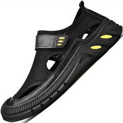 Men's Closed Toe Sandals Breathable Non Slip Beach Shoes