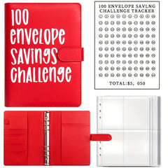 100 Envelope Challenge Binder Savings Plan Budget Binder