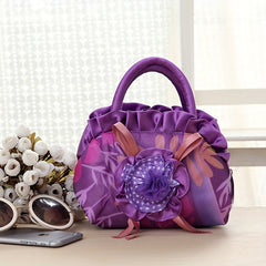 Mini Flower Lace Handbag Key Coin Purse Women's Phone Bag