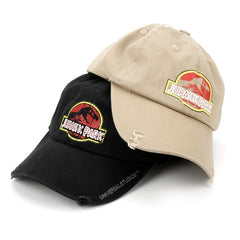 Unisex Dino Print Baseball Cap for Outdoor Activities