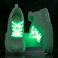 Luminous Shoelaces Lightweight Chunky Sneakers Non Slip Running Shoes