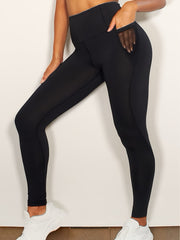 Mesh Stitching Butt Lifting Yoga Pants for Women