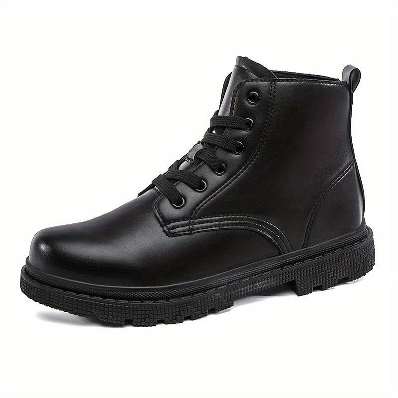 Men's Lace-up Ankle Boots Casual Walking Shoes