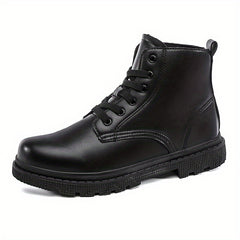 Men's Lace-up Ankle Boots Casual Walking Shoes