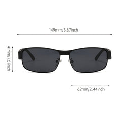 Men's Polarized Sunglasses Square Frame Lightweight High Sunglasses