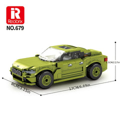 Reobrix Creative Assembly Building Blocks Lifelike Display Toy