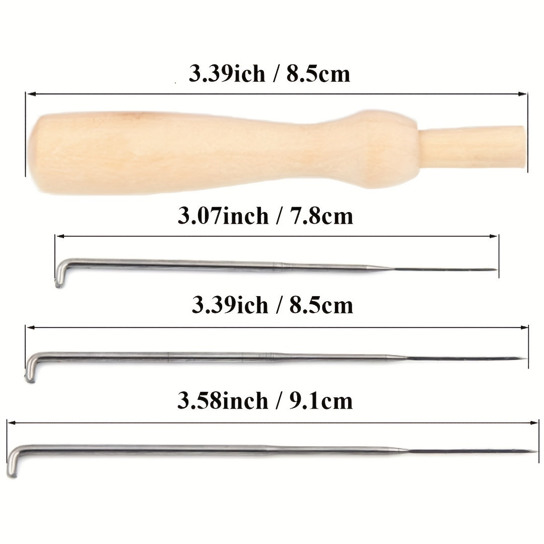 30pcs Needle Felting Kit Wool Felting Needles Tool Needle Felting Supplies